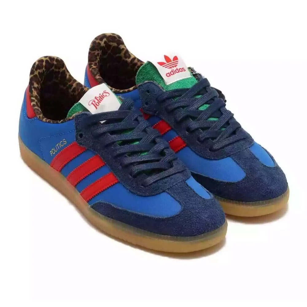 New never worn Men's adidas Samba Consortium Cup Sneaker Politics size 7.5 US